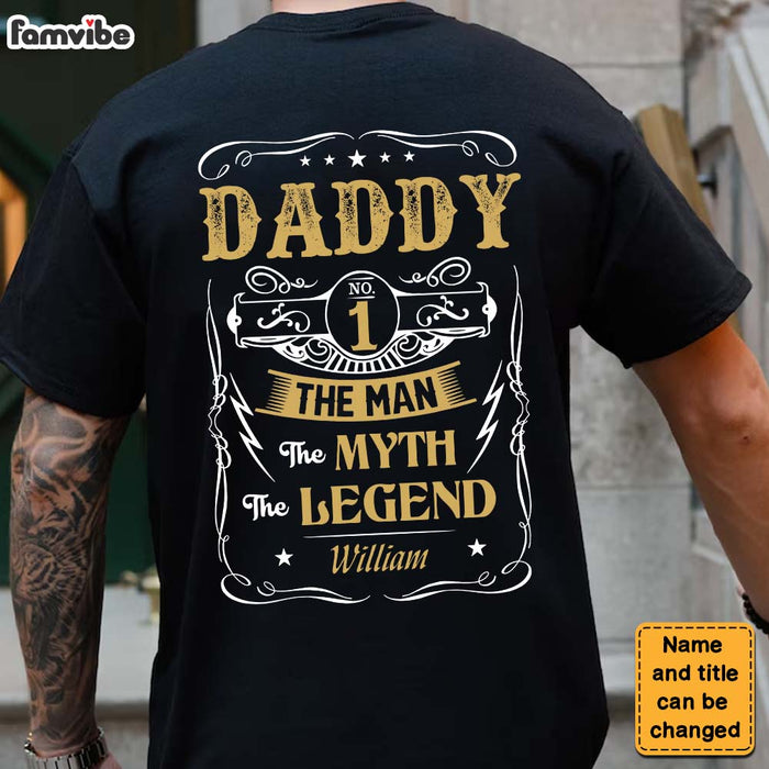 Personalized Gift For Dad The Man The Myth The Legend Shirt - Hoodie - Sweatshirt 31961 1