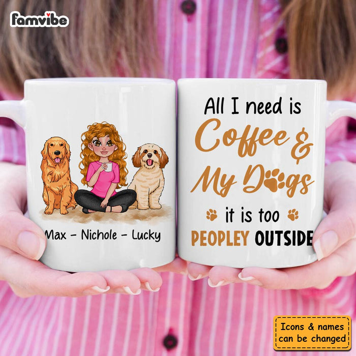 Personalized Gift For Dog Lover All I Need Is Coffee And My Dogs Mug 31962 1