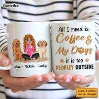 Personalized Gift For Dog Lover All I Need Is Coffee And My Dogs Mug 31962 thumb 1