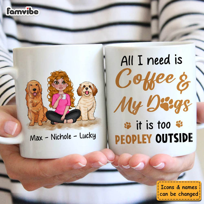 Personalized Gift For Dog Lover All I Need Is Coffee And My Dogs Mug 31962 1