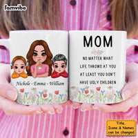 Personalized Gift For Mom Ugly Children Mug 31964 thumb 1