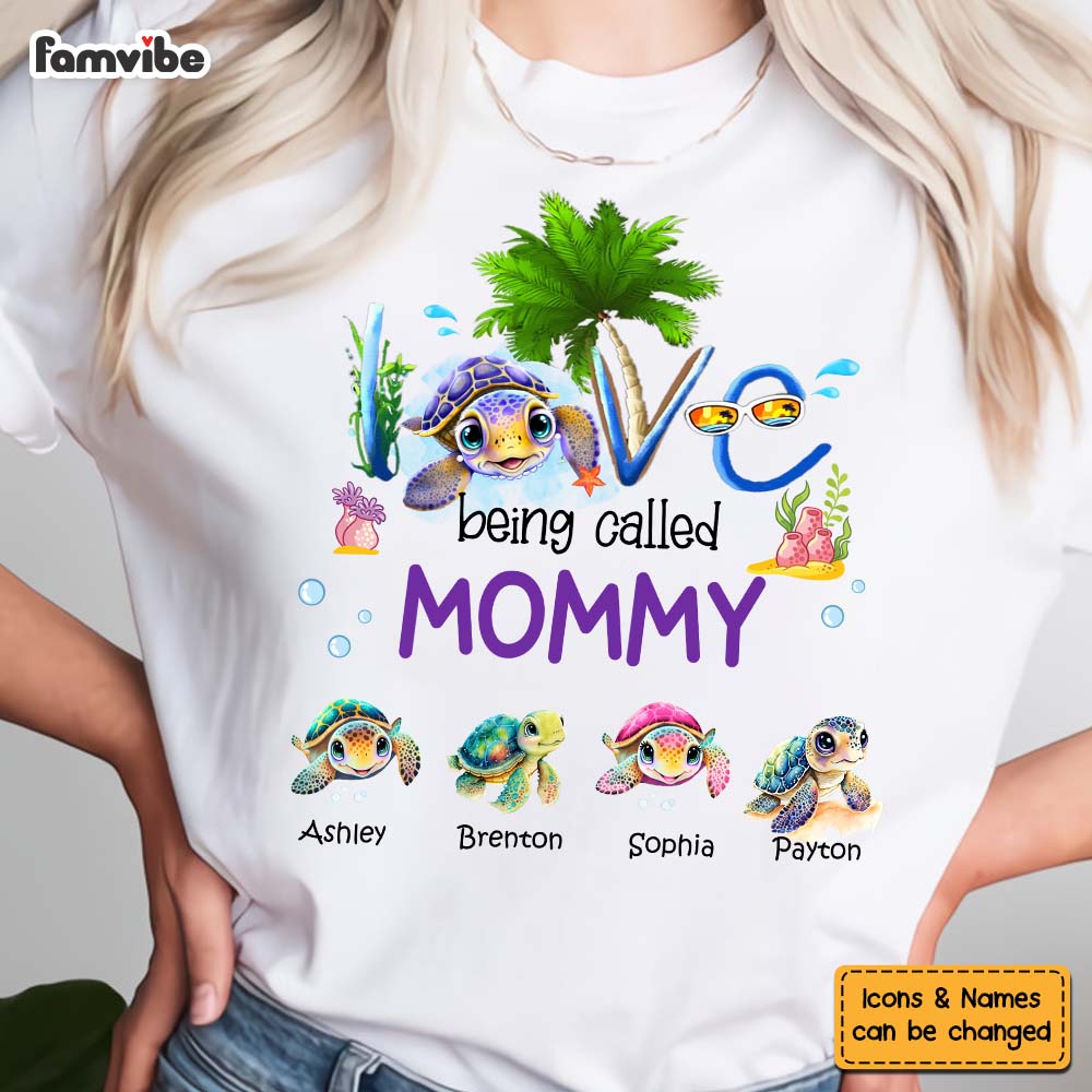 Personalized Gift For Grandma Life Turtle Shirt Hoodie Sweatshirt 31968 Primary Mockup