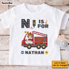 Personalized Grandson Truck Letter Kid T Shirt - Kid Hoodie - Kid Sweatshirt 31969 1