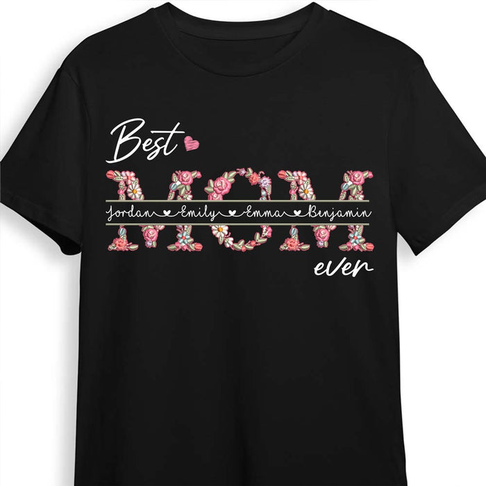 Personalized Gift For Mom Flower Pattern Shirt - Hoodie - Sweatshirt 31970 1