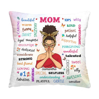 Personalized Gift For Mom Inspirational Affirmation Pillow 31972 thumb 1