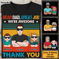 Personalized Gift For Dad We're Awesome Thank You Shirt - Hoodie - Sweatshirt 31974 thumb 1