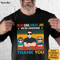 Personalized Gift For Dad We're Awesome Thank You Shirt - Hoodie - Sweatshirt 31974 thumb 1