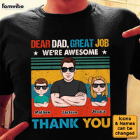Personalized Gift For Dad We're Awesome Thank You Shirt - Hoodie - Sweatshirt 31974 thumb 1