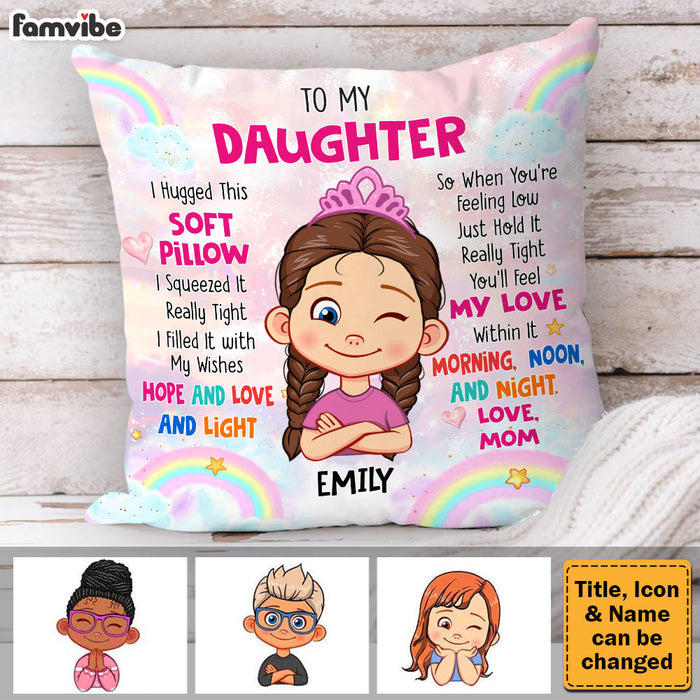 Personalized Gift For Daughter Hug This Pillow 31980 1