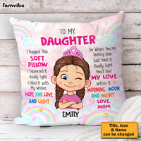 Personalized Gift For Daughter Hug This Pillow 31980 thumb 1