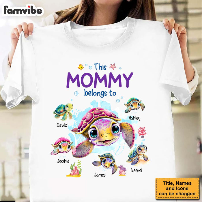 Personalized This Mom Belongs To Shirt - Hoodie - Sweatshirt 31982 1