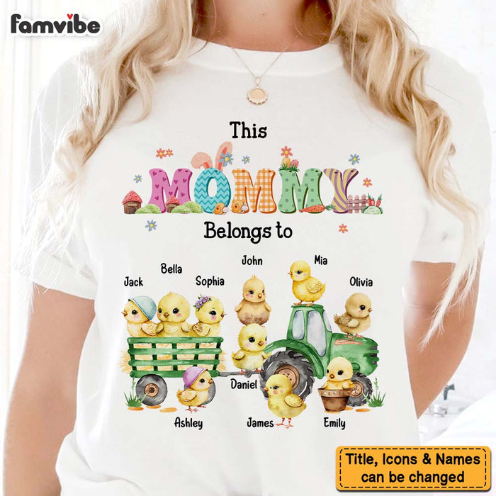 Personalized Gift For Mom This Mom Belongs To Shirt - Hoodie - Sweatshirt 31983 1