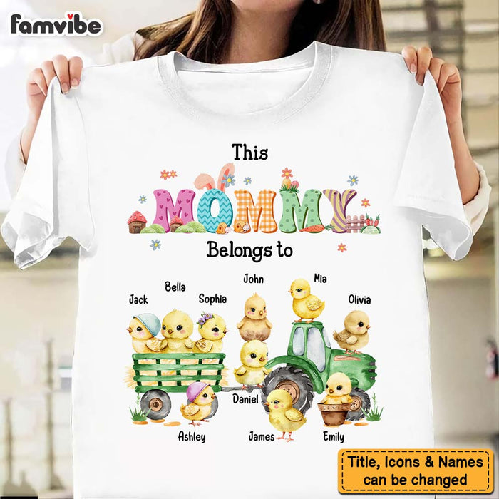 Personalized Gift For Mom This Mom Belongs To Shirt - Hoodie - Sweatshirt 31983 1