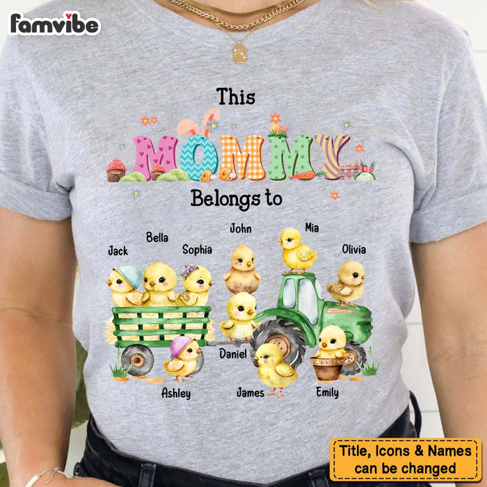 Personalized Gift For Mom This Mom Belongs To Shirt - Hoodie - Sweatshirt 31983 1