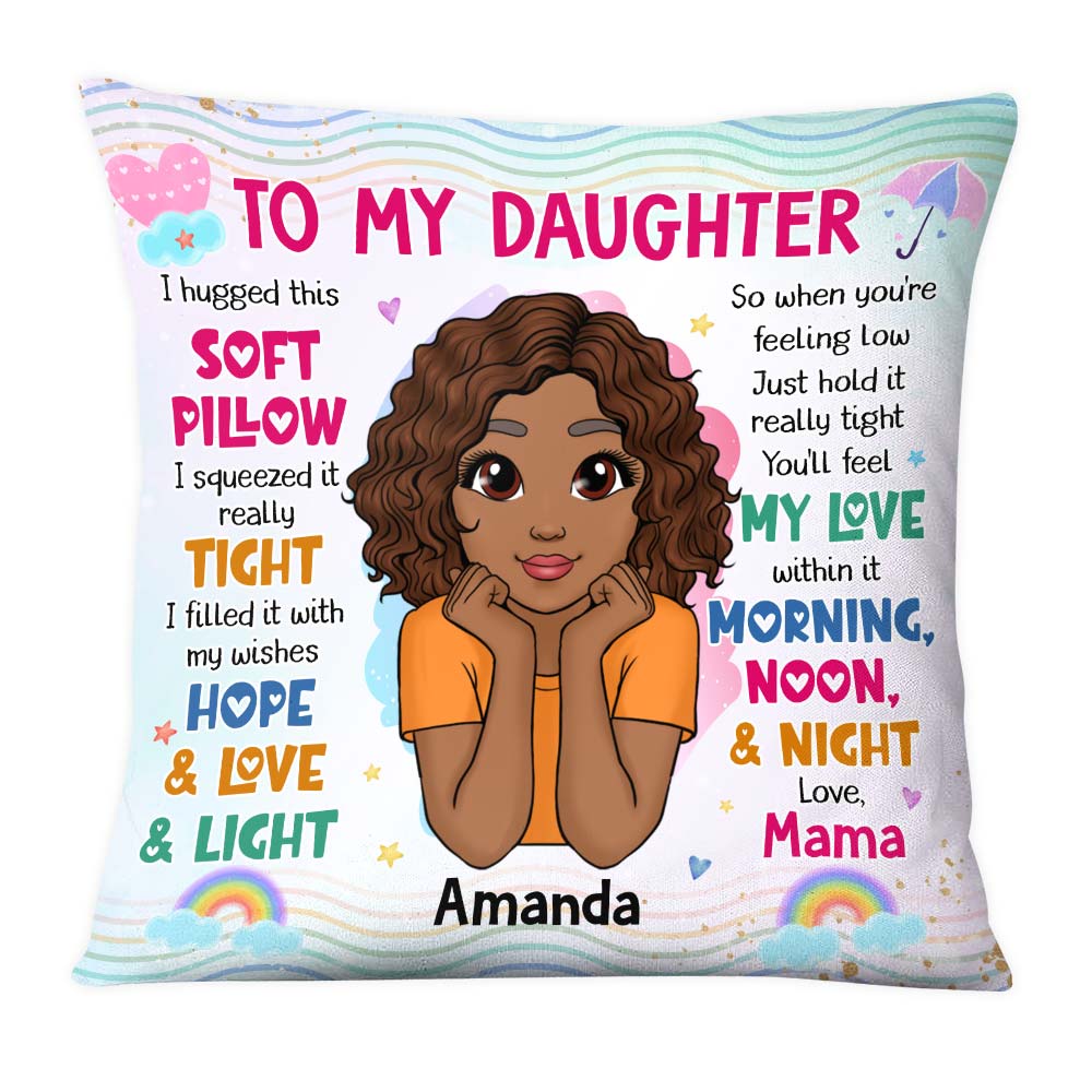 Personalized Gift For Daughter Hug This Pillow 31985 Primary Mockup