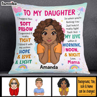 Personalized Gift For Daughter Hug This Pillow 31985 thumb 1