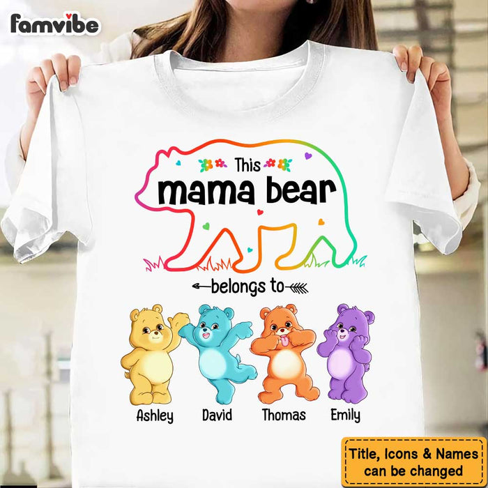 Personalized Gift For This Mama Bear Belongs To Shirt - Hoodie - Sweatshirt 31995 1