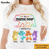 Personalized Gift For This Mama Bear Belongs To Shirt - Hoodie - Sweatshirt 31995 thumb 1