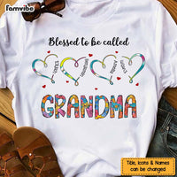 Personalized Gift For Grandma Hearts With Names Shirt - Hoodie - Sweatshirt 31998 thumb 1