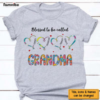 Personalized Gift For Grandma Hearts With Names Shirt - Hoodie - Sweatshirt 31998 thumb 1