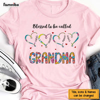 Personalized Gift For Grandma Hearts With Names Shirt - Hoodie - Sweatshirt 31998 thumb 1