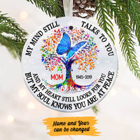 Personalized My Mind Still Memorial Ornament OB262 30O60 thumb 1