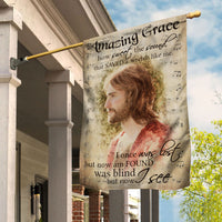Jesus Amazing Grace Flag JL251 65O58 thumb 1