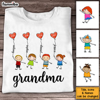 Personalized Gift For Grandma Doodle Kids Shirt - Hoodie - Sweatshirt 32007 thumb 1