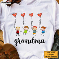 Personalized Gift For Grandma Doodle Kids Shirt - Hoodie - Sweatshirt 32007 thumb 1