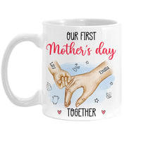 Personalized Our First Mother's Day Together Mug 32016 thumb 1