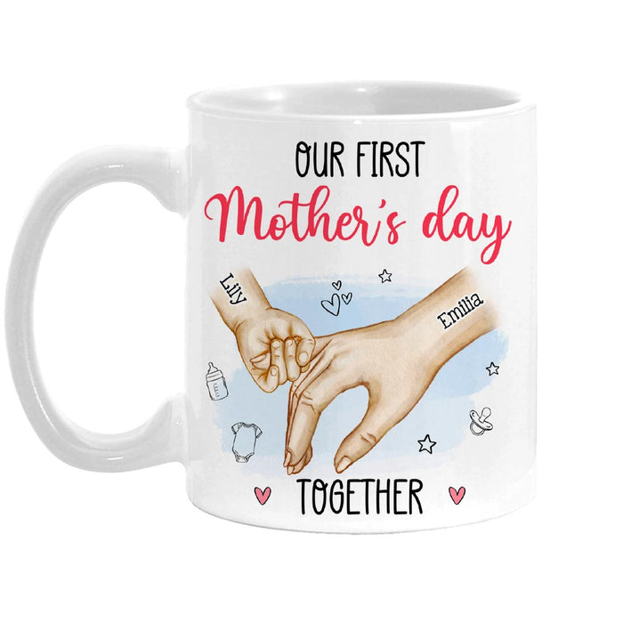 Personalized Our First Mother's Day Together Mug 32016 1