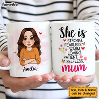 Personalized Gift For Mom She Is Mum Mug 32017 thumb 1