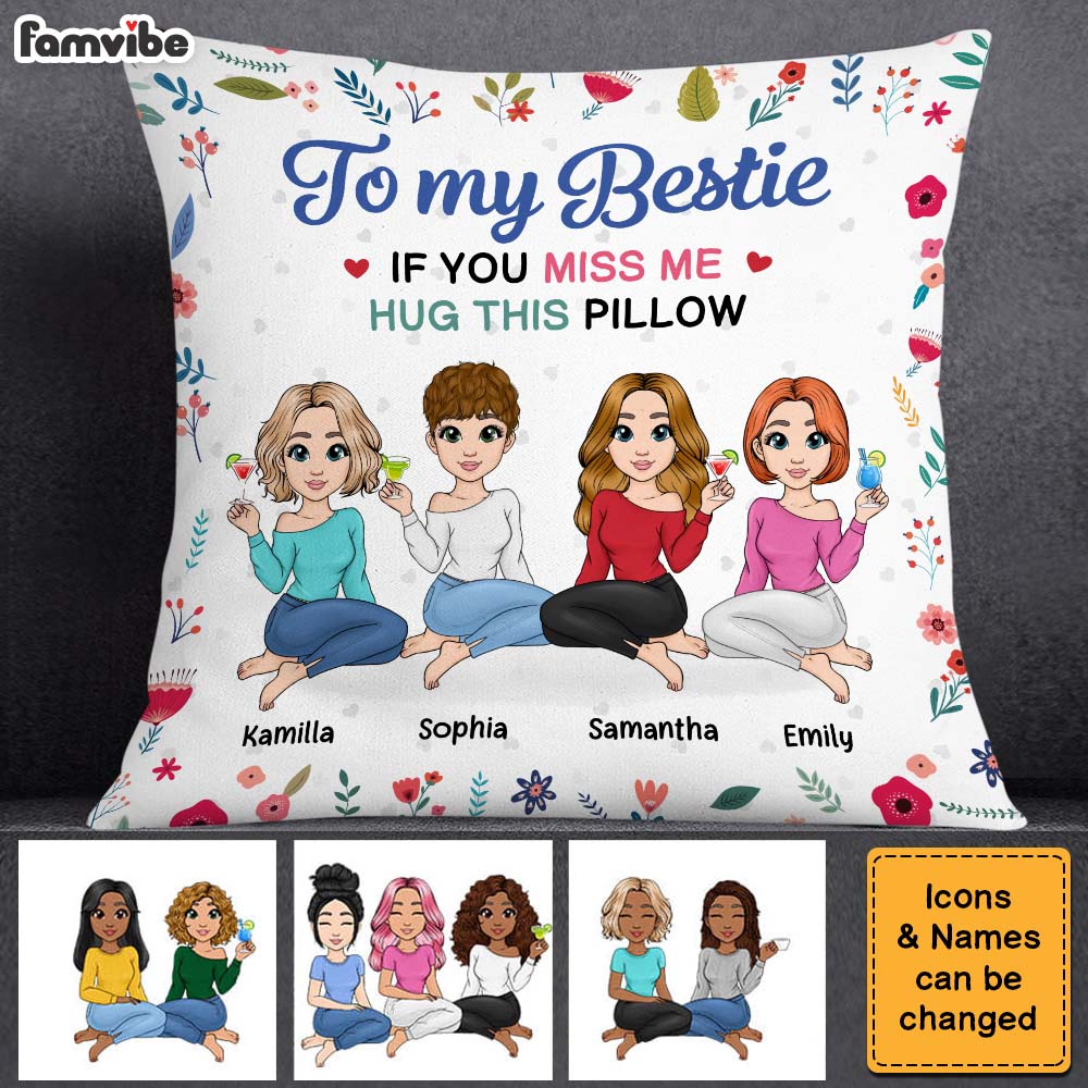 Personalized Gift For Friend Hug This Pillow 32022 Primary Mockup