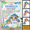 Personalized Gift For Grandson Hope And Love And Light Blanket 32023 1