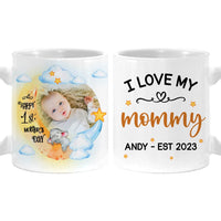 Personalized Gift For Mom I Love My Mommy Mug 32032 thumb 1
