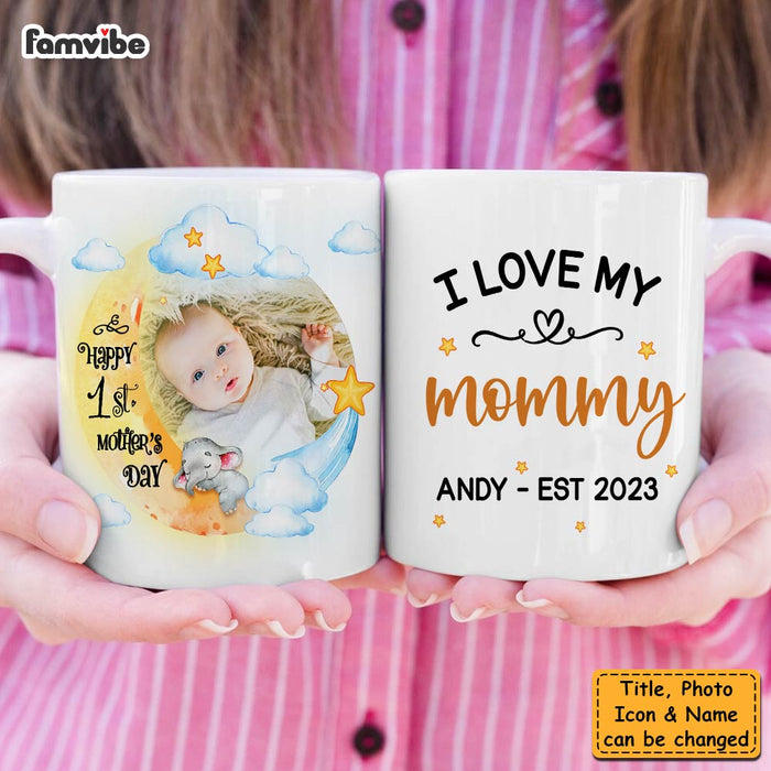 Personalized Gift For Mom I Love My Mommy Mug 32032 1