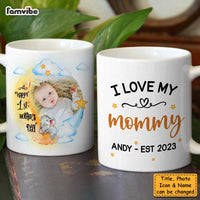 Personalized Gift For Mom I Love My Mommy Mug 32032 thumb 1