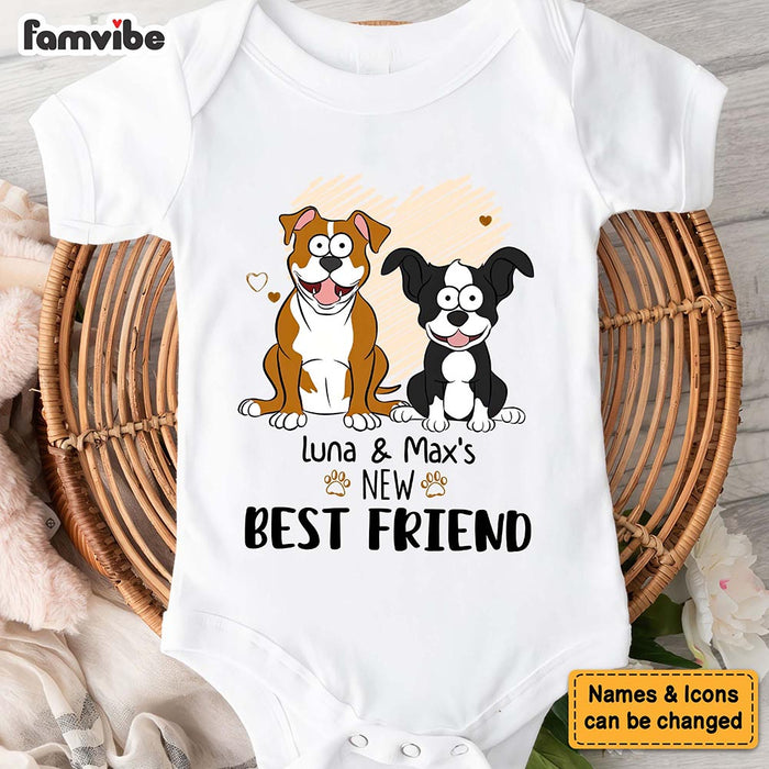 Personalized Gift For Newborn Baby Shower New Friend Baby Onesie 32042 1