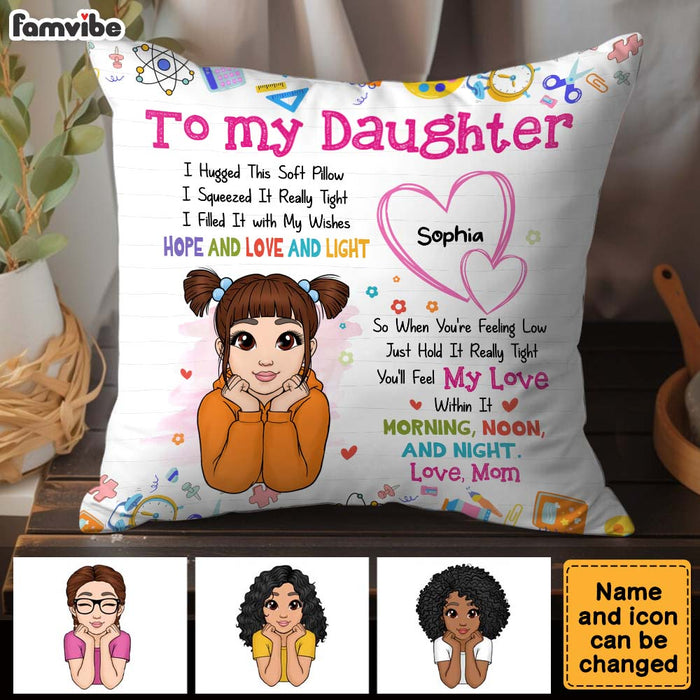 Personalized Gift For Daughter Science Theme Pillow 32044 1