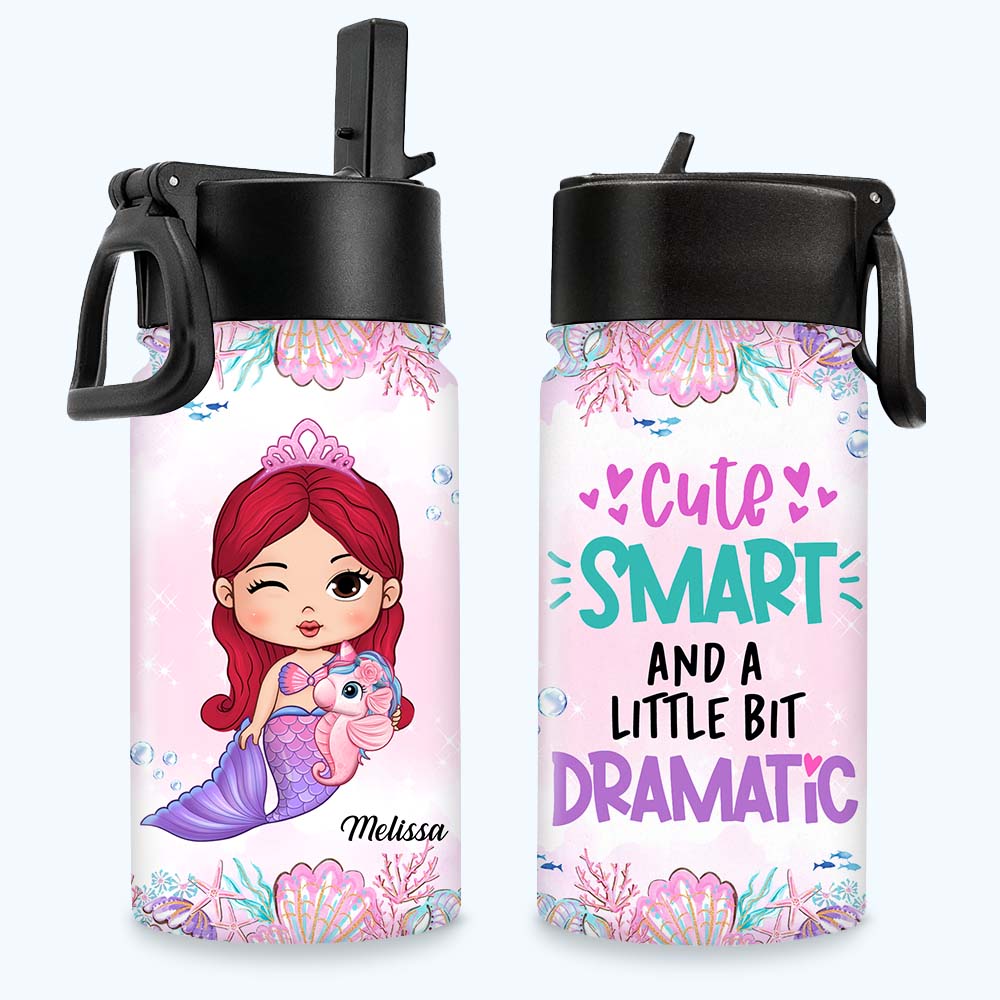 Personalized Gift For Granddaughter Kid Theme Kids Water Bottle 32051