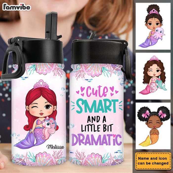Personalized Gift For Granddaughter Kid Theme Kids Water Bottle 32051 1