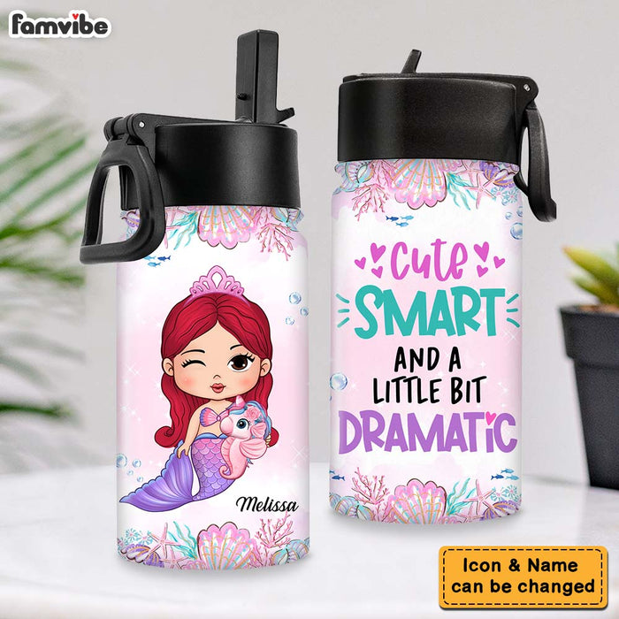 Personalized Gift For Granddaughter Kid Theme Kids Water Bottle 32051 1