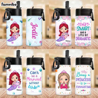Personalized Gift For Granddaughter Kid Theme Kids Water Bottle 32051 thumb 1