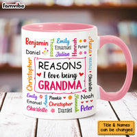 Personalized Gift For Grandma Reasons I Love Being Word Art Mug 32052 thumb 1