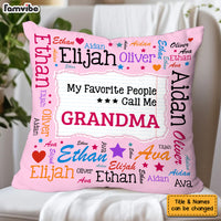 Personalized Gift For Grandpa My Favorite People Pillow 32054 thumb 1
