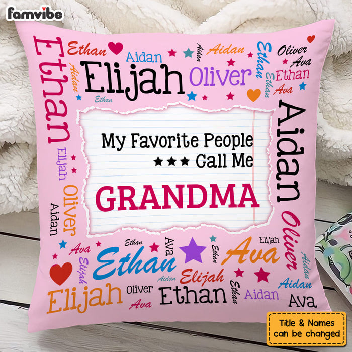 Personalized Gift For Grandpa My Favorite People Pillow 32054 1