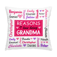 Personalized Gift For Grandma Word Art Pillow 32060 thumb 1