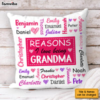 Personalized Gift For Grandma Word Art Pillow 32060 thumb 1