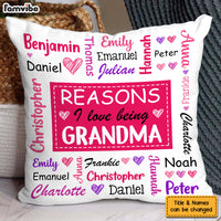 Personalized Gift For Grandma Word Art Pillow 32060 thumb 1