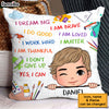 Personalized Gift For Grandson I Dream Big Pillow 32063 1